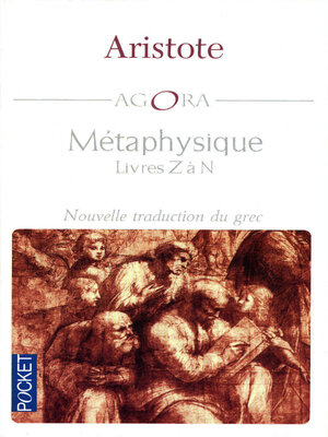 cover image of Métaphysique: Livres Z à N